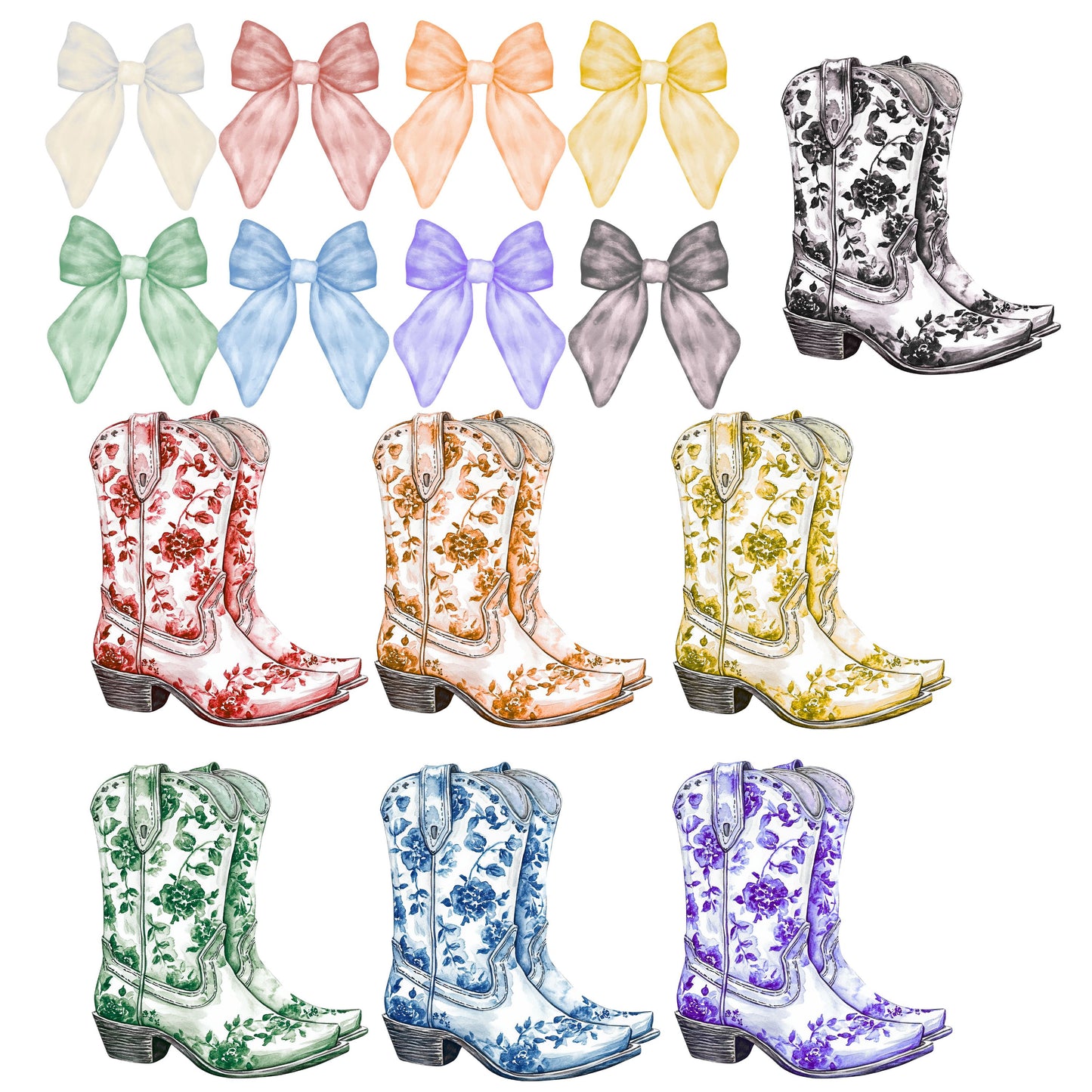 BOOTS & BOWS CUSTOM TRUCKER HAT