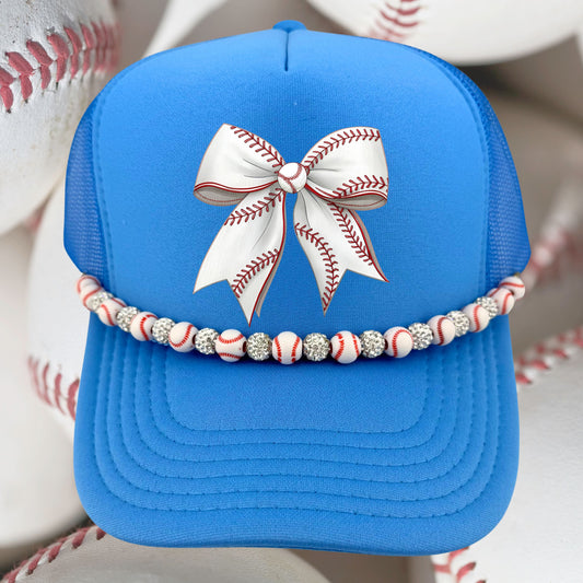 BASEBALL BOW TRUCKER HAT
