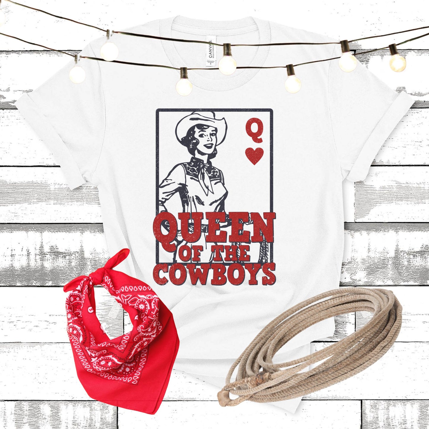 QUEEN OF COWBOYS T-SHIRT