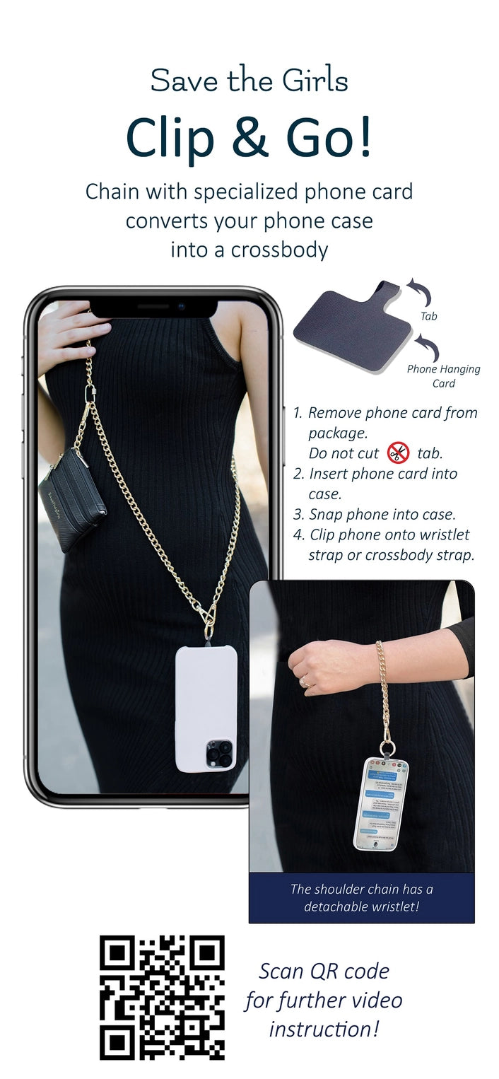 CLIP & GO CROSSBODY PHONE ACCESSORY-GREEN