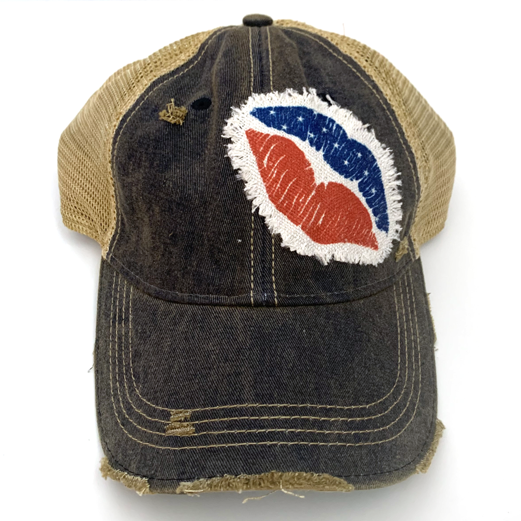 PATRIOTIC KISS Trucker Hat