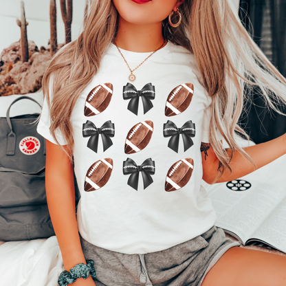 COQUETTE FOOTBALL TEE