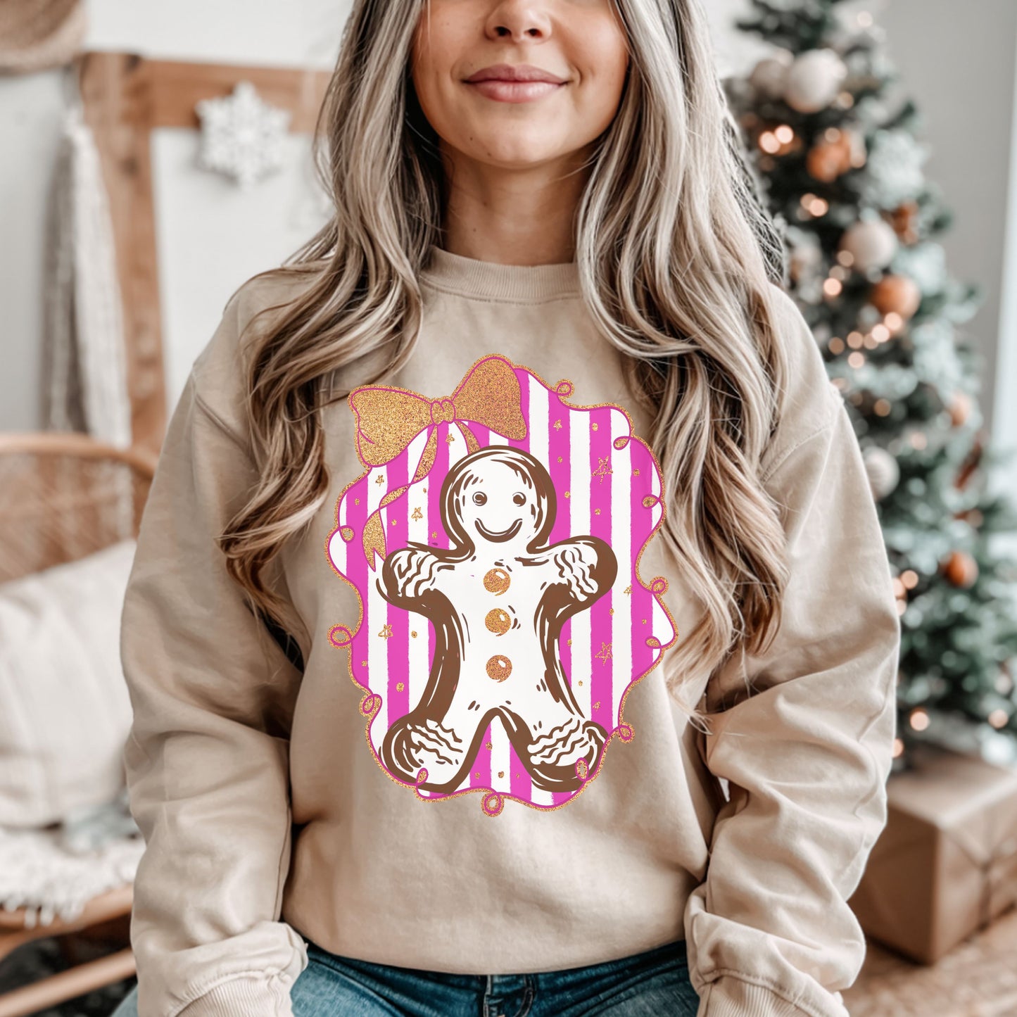 GINGERBREAD MAN SWEATSHIRT