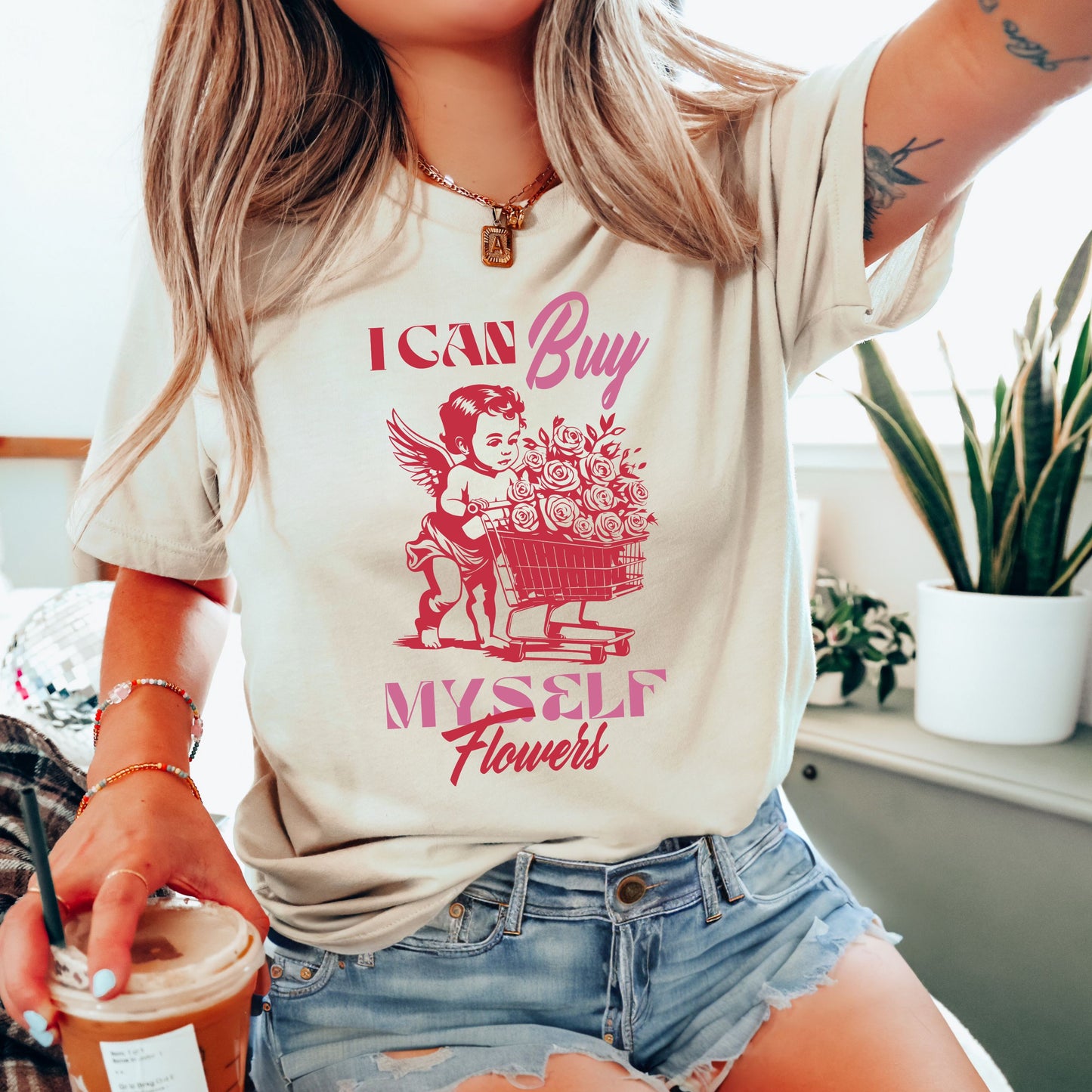 I CAN BUY MYSELF FLOWERS TEE