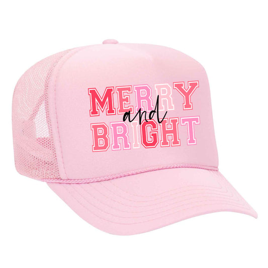 MERRY AND BRIGHT Trucker Hat