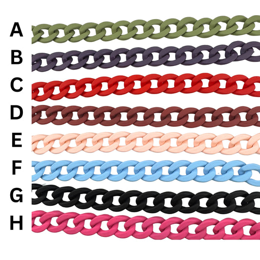 MATTE ACRYLIC TRUCKER HAT CHAIN