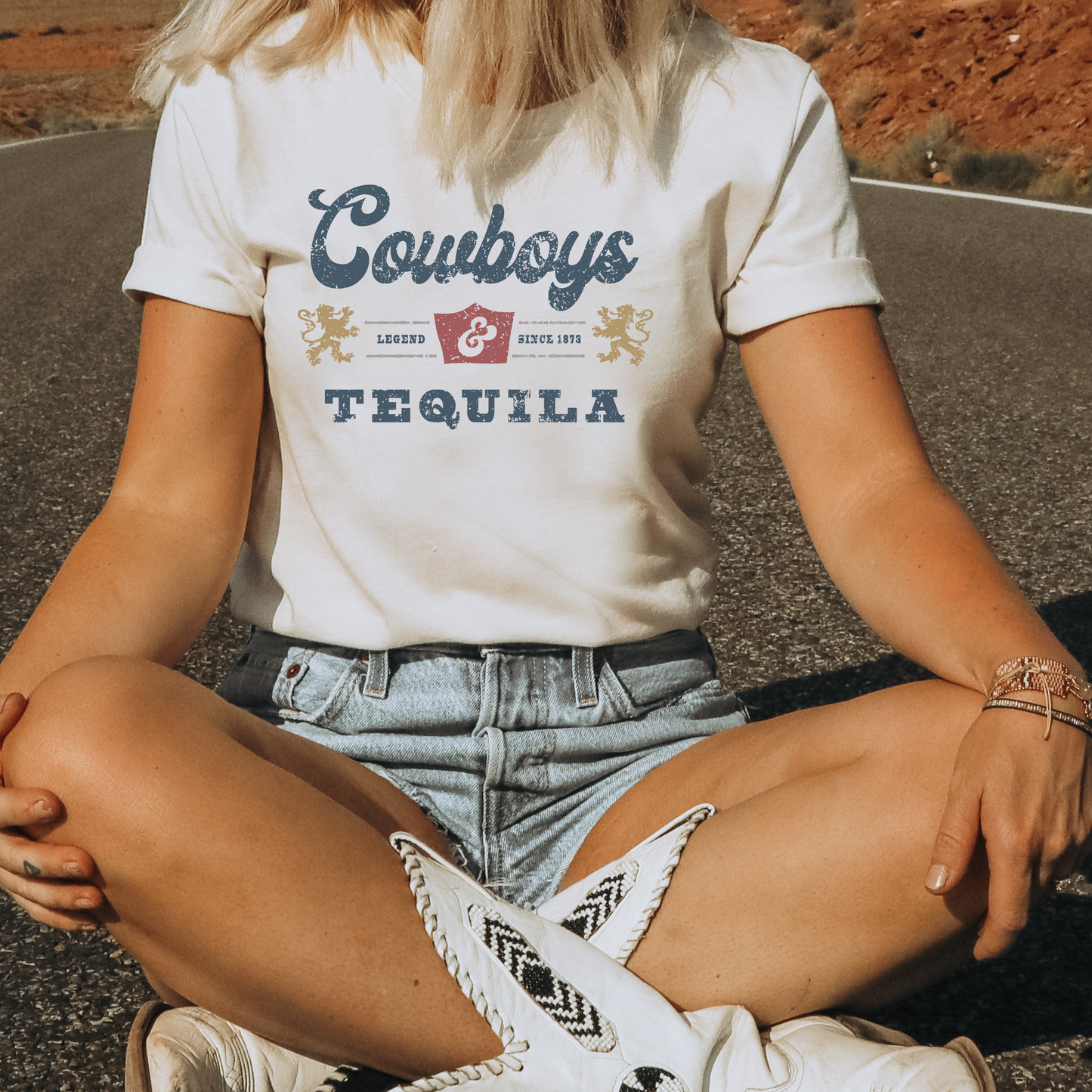 COWBOYS & TEQUILA T-SHIRT