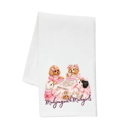 MAHJONG WITH MAHGIRLS TOWEL
