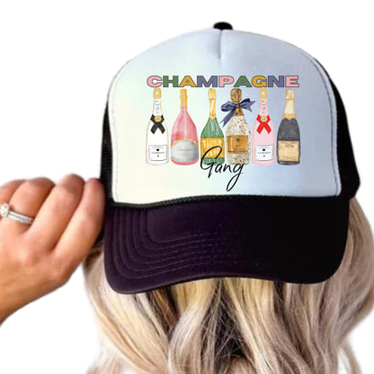 CHAMPAGNE GANG TRUCKER HAT