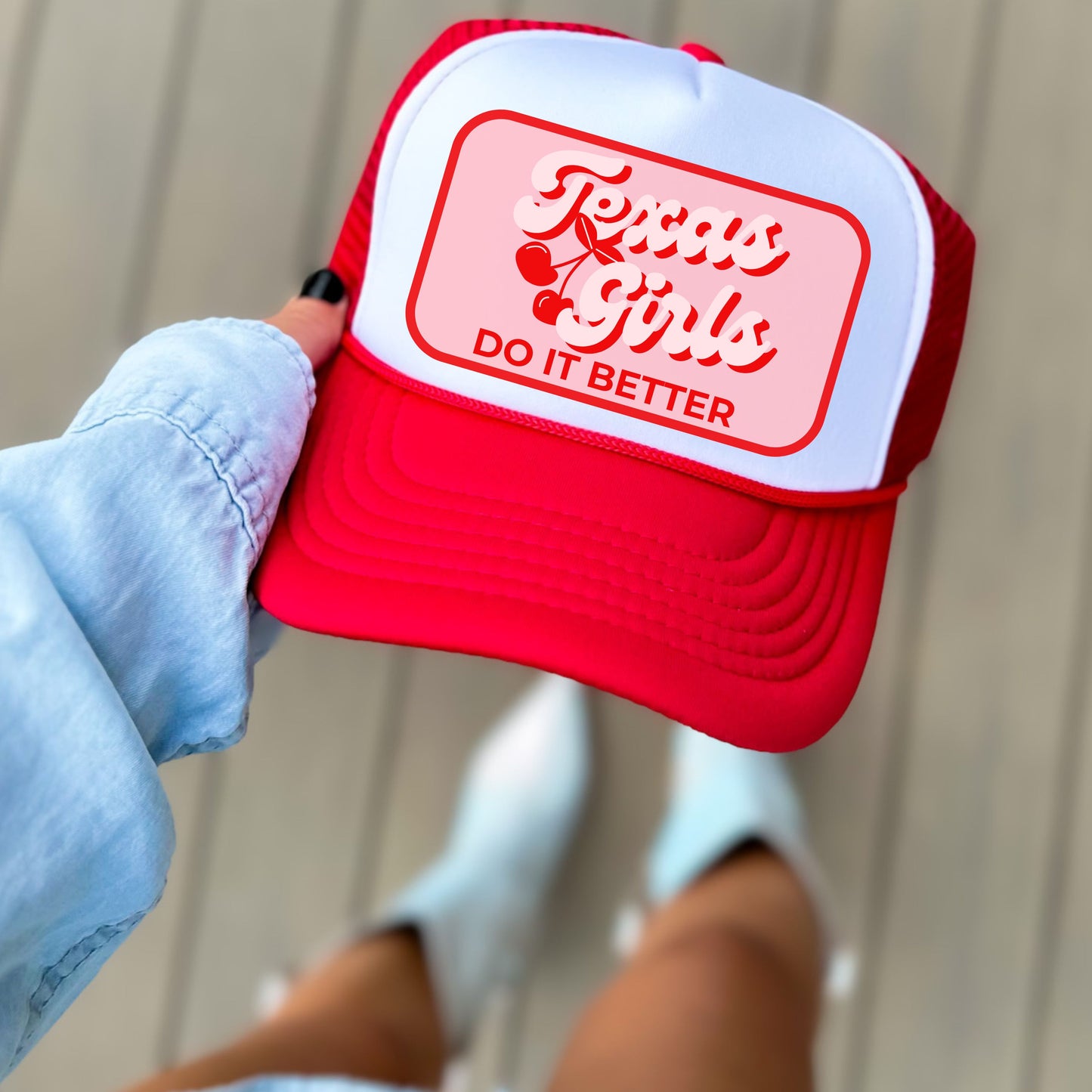 "YOUR STATE" GIRLS DO IT BETTER CUSTOM TRUCKER HAT