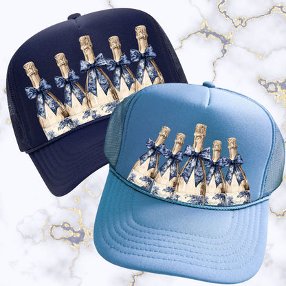POP THE BUBBLY TRUCKER HAT