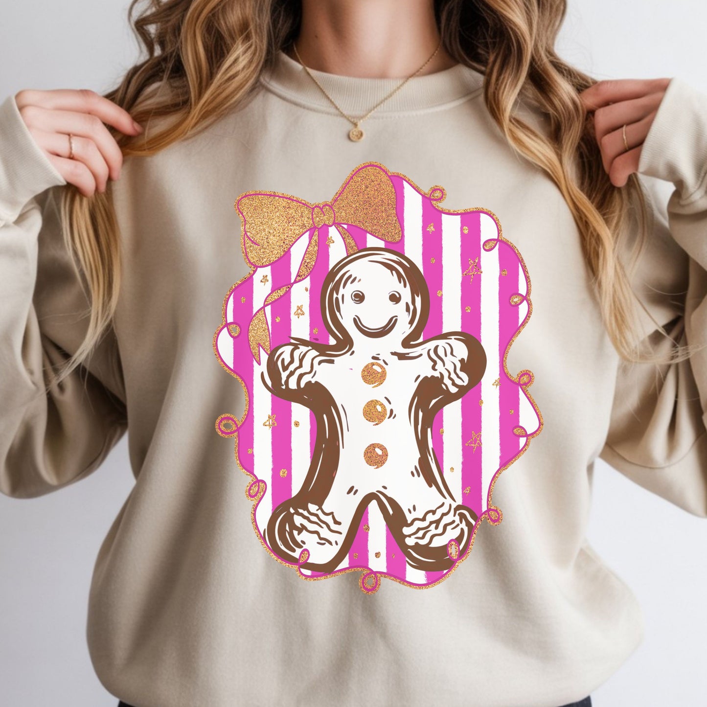 GINGERBREAD MAN SWEATSHIRT