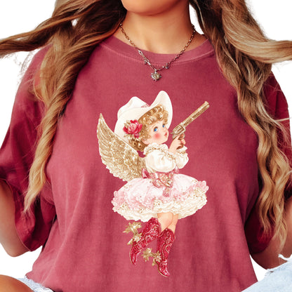 CUPID COWGIRL TEE