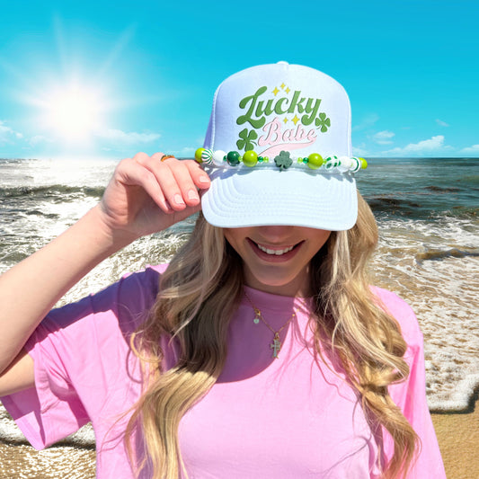 LUCKY BABE TRUCKER HAT