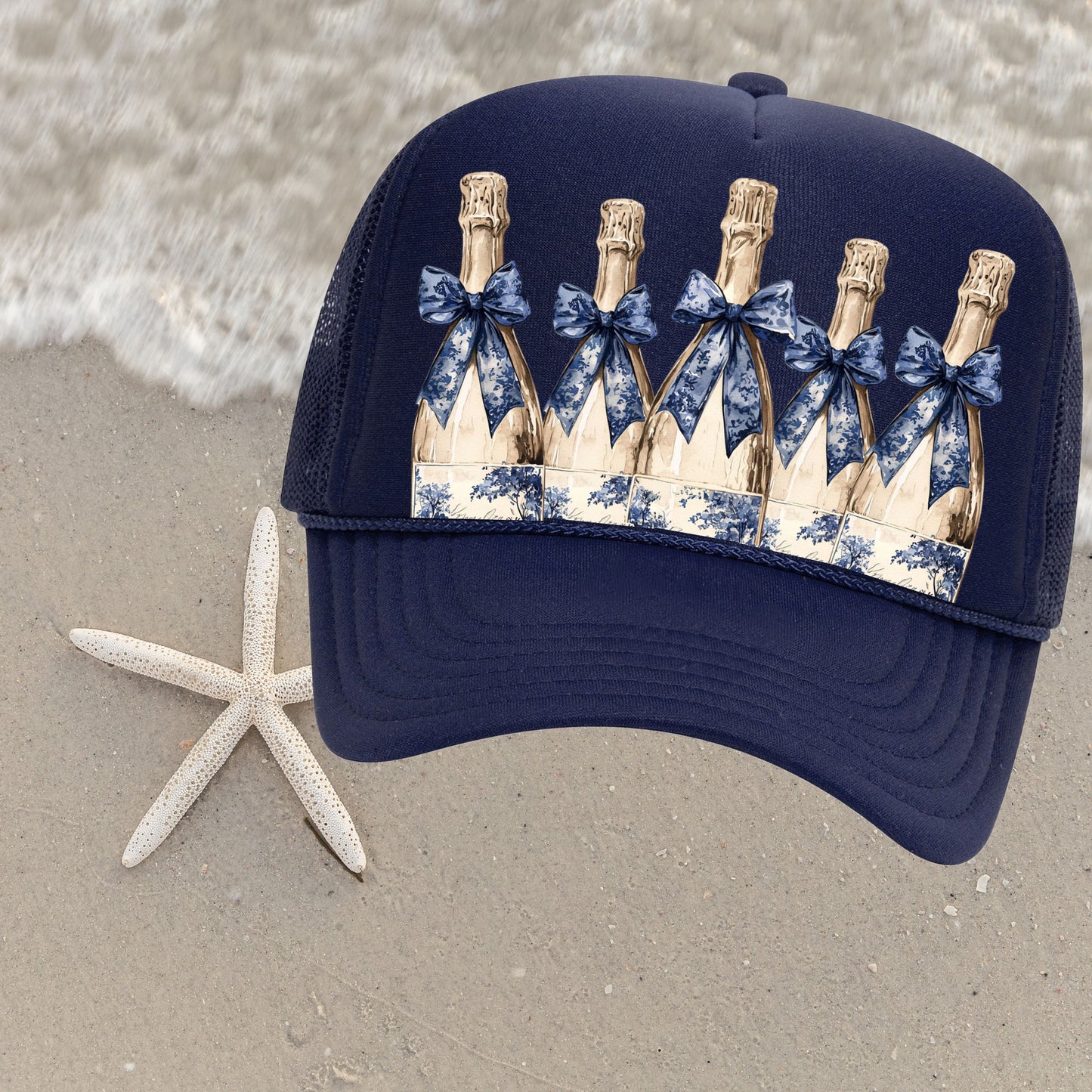 POP THE BUBBLY TRUCKER HAT