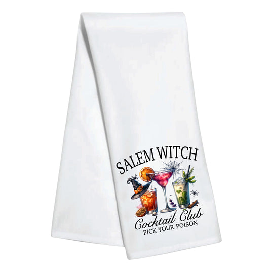 SALEM WITCH COCKTAIL CLUB Towel