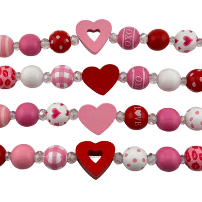 VALENTINE HEARTS TRUCKER HAT CHAIN
