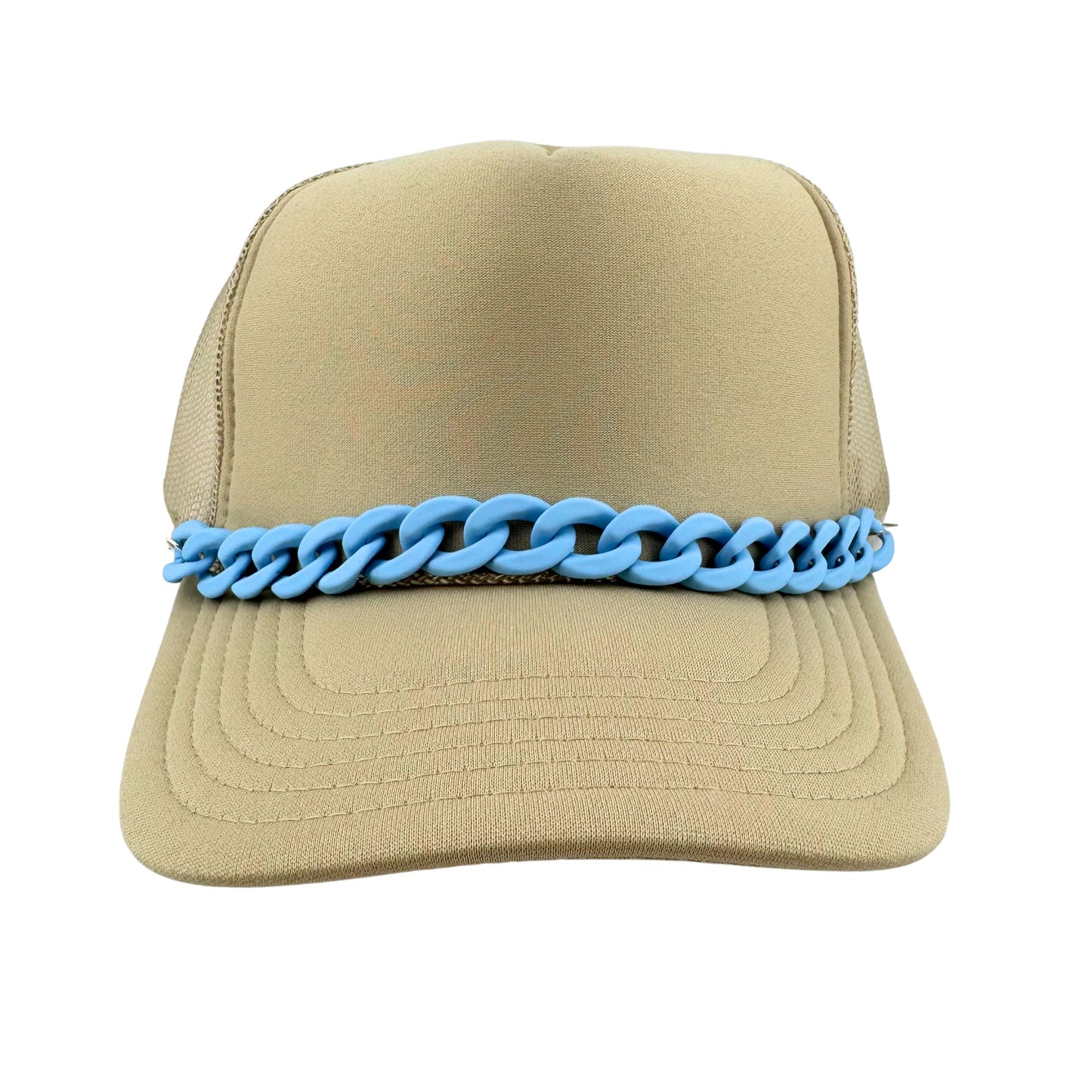 MATTE ACRYLIC TRUCKER HAT CHAIN