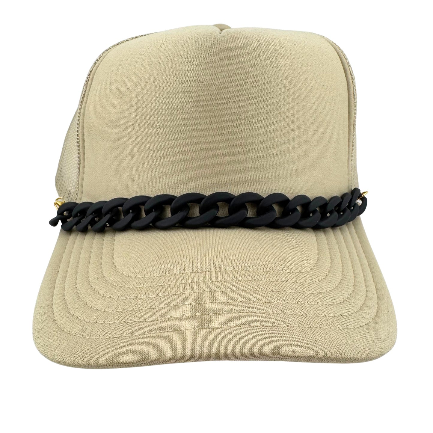 MATTE ACRYLIC TRUCKER HAT CHAIN