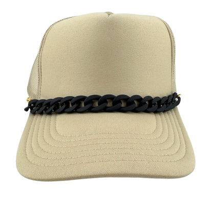 MATTE ACRYLIC TRUCKER HAT CHAIN