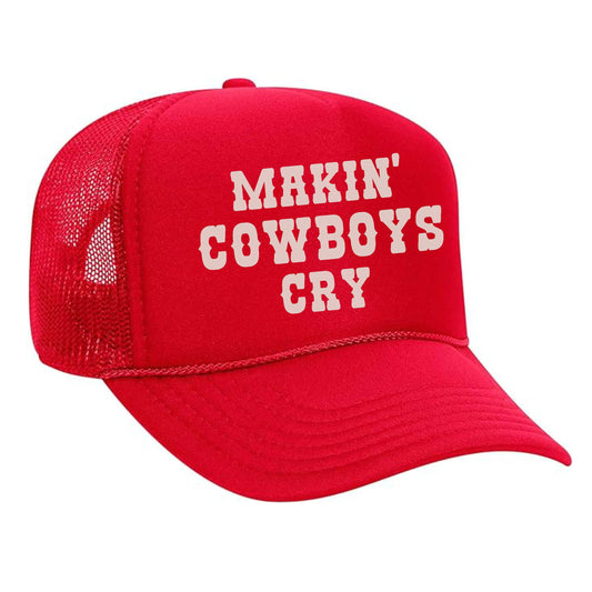 MAKIN COWBOYS CRY Trucker Hat