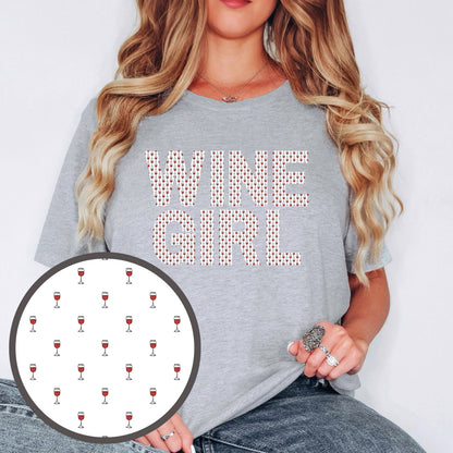 WINE GIRL TEE