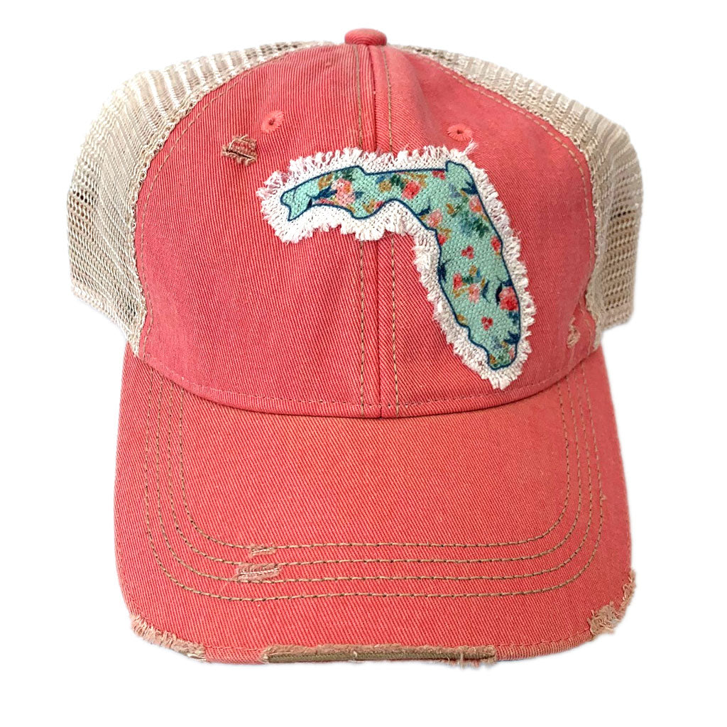 FLORIDA FLORAL Trucker Hat