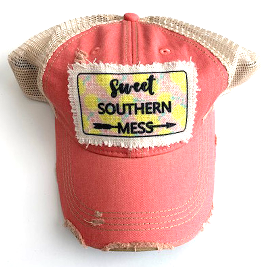 SWEET SOUTHERN MESS Trucker Hat